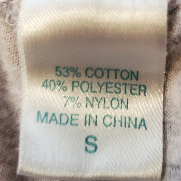 Dockers Short Sleeve Capri Pant Pajamas Pink and Gray Size Small - Picture 7 of 8